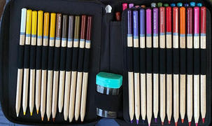 ColorIt Coloring Books 48 Pencil Holder Travel Case Review
