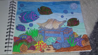 ColorIt Coloring Books Colors Of The Ocean Illustrated By Stevan Kasih Review