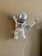 theworkalley Modern Astronaut with Light Bulb Table Lamp Review