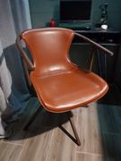 theworkalley Retro Leisure Leather Backrest Office Chair Review