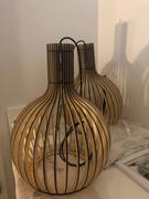 theworkalley Wood Birdcage Lamp Pendant Light Review