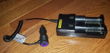 Liion Wholesale Batteries Efest/Nitecore/Opus 12V Car adapter Review