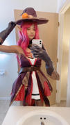 Uwowo Cosplay UWOWO Game League of Legends / LOL Costume Halloween Ver. Bewitching Janna Cosplay Costume The Storm's Fury Sexy Dress Review