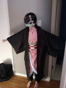 Uwowo Cosplay Uwowo Demon Slayer: Kimetsu no Yaiba Nezuko Kamado Cosplay Costume Cute Kimono Dress Review