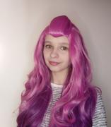 Uwowo Cosplay Uwowo League of Legends LOL Seraphine The Starry-Eyed Songstress Cosplay Wig 80cm Pink Pruplr Gradient Hair Review