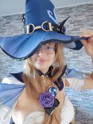Uwowo Cosplay Uwowo Game Genshin Impact Cosplay Lisa Witch of Purple Rose Costume The Librarian Sexy Dress Review