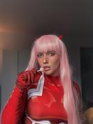Uwowo Cosplay UWOWO Anime DARLING in the FRANXX Cosplay Wig Zero Two CODE:002 100cm Pink Hair Review
