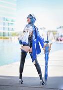Uwowo Cosplay 【Pre-sale】Uwowo Game Genshin Impact Eula Lawrence Spindrift Knight Cosplay Costume Review