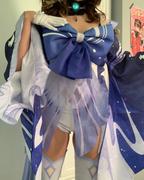 Uwowo Cosplay 【Pre-sale】Uwowo Game Genshin Impact Sangonomiya Kokomi Pearl of Wisdom Cosplay Costume Review