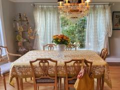 Couleur Nature French Tablecloth Granada Mustard Review
