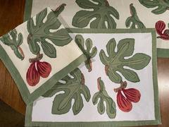 Couleur Nature Fig Red & Green Placemats, Set of 6 Review