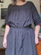 Pyne and Smith Clothiers Model No.35 Dress in Graphite Grey Linen Review