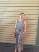 Pyne and Smith Clothiers Model No.26 Sleeveless Dress in St Ives Check Linen Review