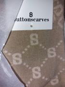 Buttonscarves Monogram Socks Brown Review