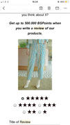 Buttonscarves Monogram Pants - Blue Review