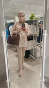 Buttonscarves The Chain La Bella Georgette Shirt - Cream Review