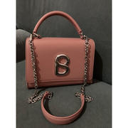 Buttonscarves Alva Sling Bag with Top Handle - Mauve Review
