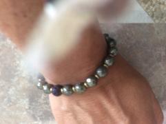 Lovepray jewelry Pyrite Mala Choker or Wrap Bracelet for Strength Review