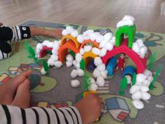 The Creative Toy Shop Grimm's - Rainbow Stacking House Review
