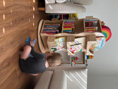 The Creative Toy Shop Bunny Tickles - Revolving Solid Wood Bookcase Review