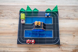 The Creative Toy Shop Learn & Grow - Magnetic Tile Topper - Road Pack (40 Piece) Review