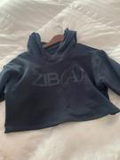 Ziba Activewear CROPPED HOODIE DARK BLUE Review
