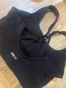 Ziba Activewear ELECTRIC SPORTS BRA AZURE BLUE Review