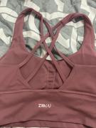 Ziba Activewear ELECTRIC SPORTS BRA RED Review