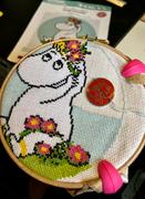 The Crafty Kit Company Moomin Cross Stitch Kit - Snorkmaiden Flower Arranging Review