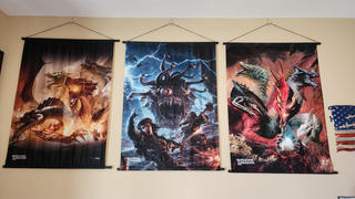 Ultra PRO International Cover Series The Rise of Tiamat Wall Scroll for Dungeons & Dragons Review