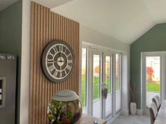The Wood Veneer Hub Acupanel® Contemporary Oak (Grey Felt) Acoustic Wood Wall Panels Review