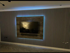 The Wood Veneer Hub Acupanel® Colour Dusty Grey Acoustic Wall Panels Review