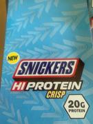 Muscle House Snickers Crisp Hi-Protein Bar (12x55g) Review