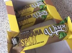 Muscle House Wispy Protein Bar - Banana Split (10x 55g) - OBS! BEDST FØR 5/7-2023 Review