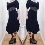 QUEEN THE LABEL Folklore Dress - Black Hearted Review