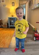 Mischief Made The Devil Made Me Do It T-shirt in Mustard Kids size 2T, 3T, 4T, 5/6T, 7T Review