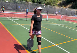 CRBN Pickleball Women's CRBN Logo Raglan Sleeve Performance Shirt Review