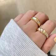 amondz JAPAN [14K GOLD] Croissant Volume Ring Review