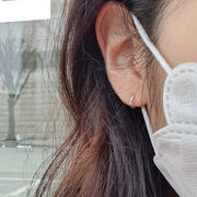 byamondz 【3サイズ】 Silver Basic One-Touch Earrings Review