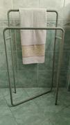 HiroDesign Porta asciugamani da terra Adriatica - Bianco Conchiglia Review