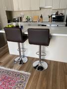Just Bar Stools Lorraine Bar Stool (Set of 2) Chocolate Review