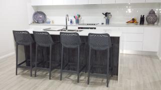 Just Bar Stools Yorkshire Bar Stool 65cm Anthracite (Grey) Review