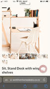 Work From Home Desks NZ Sit, Stand Desk with wing shelves Review