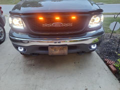 F150LEDs.com Ford F150 1997-03 Raptor Style Extreme Amber LED grill Kit Review