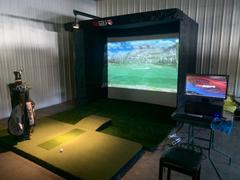 Shop Indoor Golf TruGolf Vista 10 Golf Simulator Review