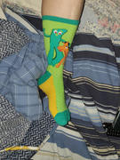 John's Crazy Socks Gumby and Pokey Socks Women's Crew Sock Review