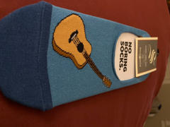 John's Crazy Socks Acoustic Guitar Socks Men's Liner Sock Review