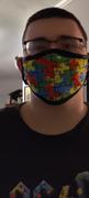 John's Crazy Socks Autism Awareness Face Mask with Adjustable Ear Loops Review