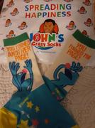John's Crazy Socks Monster At The End Of This Book Crew Socks Review