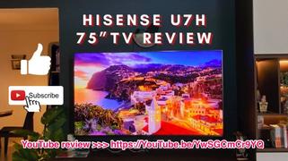 Hisense U7H 85 120Hz QLED /ULED Smart TV Review